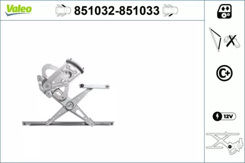 VALEO Window Regulator (851032)