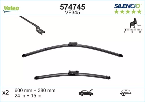 VALEO Wiper Blade (574745)