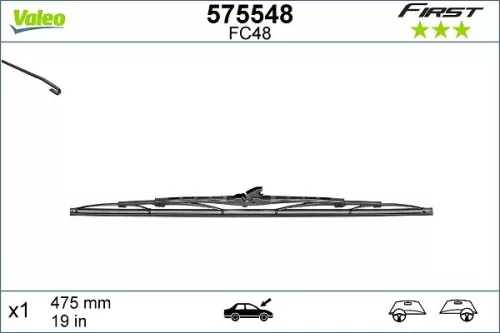 VALEO Wiper Blade (575548)