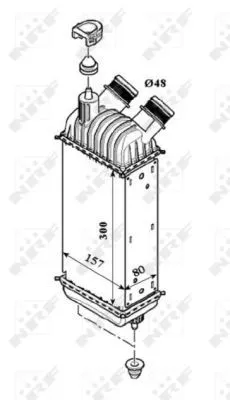 NRF Charge Air Cooler (30193)