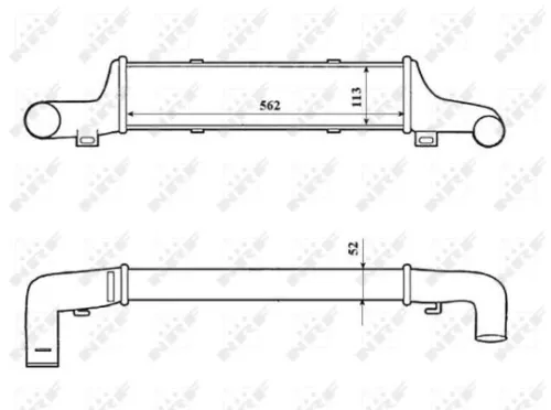 NRF Charge Air Cooler (30419)
