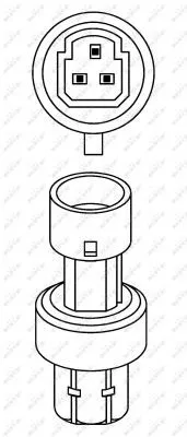 NRF Pressure Switch, air conditioning (38943)