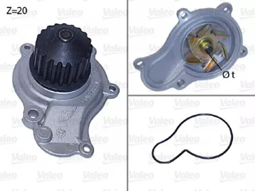 VALEO Water Pump, engine cooling (506605)