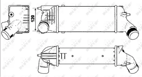 NRF Charge Air Cooler (30277)