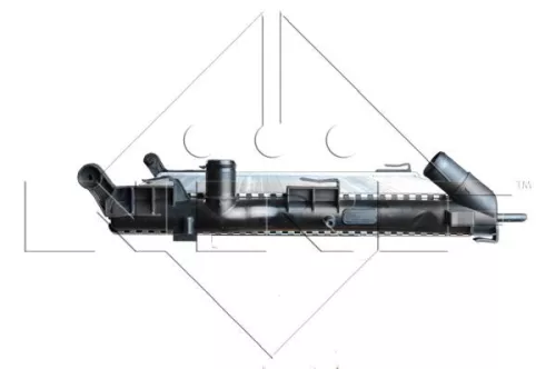 NRF Radiator, engine cooling (58374)