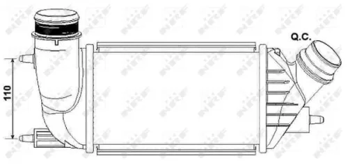 NRF Charge Air Cooler (30242)