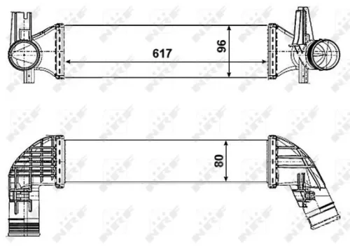 NRF Charge Air Cooler (30463)