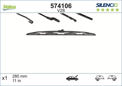 VALEO Wiper Blade (574106)