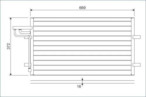 Condenser, air conditioning
