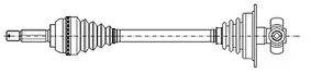 METELLI Drive Shaft (17-0850)