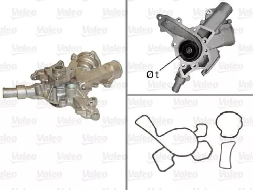 VALEO Water Pump, engine cooling (506601)