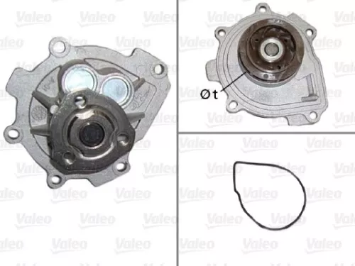 VALEO Water Pump, engine cooling (506837)