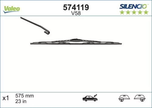 VALEO Wiper Blade (574119)
