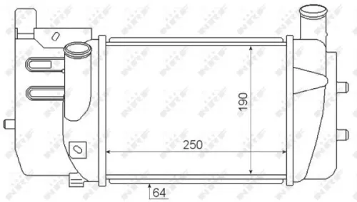 NRF Charge Air Cooler (30346)
