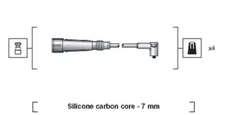 MAGNETI MARELLI Ignition Cable Kit (941318111123)