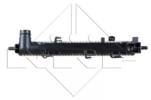 NRF Radiator, engine cooling (58451)