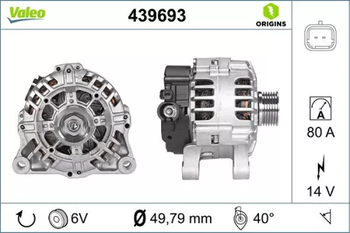 VALEO Alternator (439693)