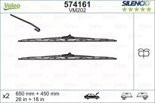 VALEO Wiper Blade (574161)