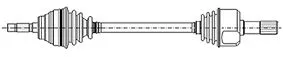 METELLI Drive Shaft (17-1018)