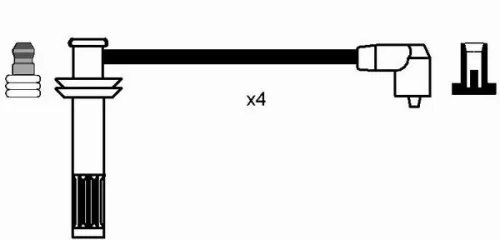 NGK Ignition Cable Kit (0663)