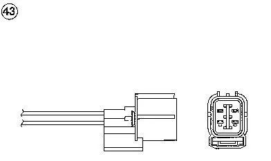 NTK Oxygen Sensor (0062)