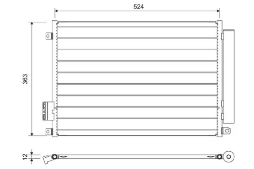 Condenser, air conditioning