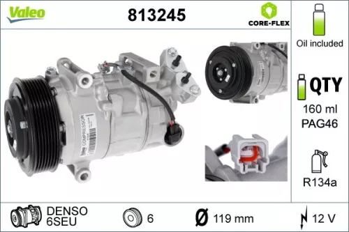 Compressor, air conditioning