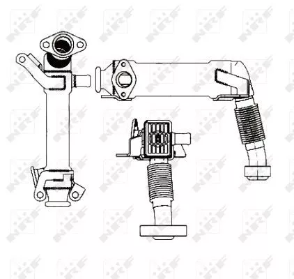 NRF Cooler, exhaust gas recirculation (48001)