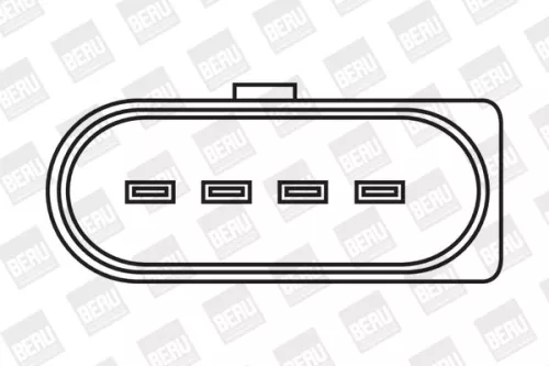 BorgWarner (BERU) Ignition Coil (ZSE065)