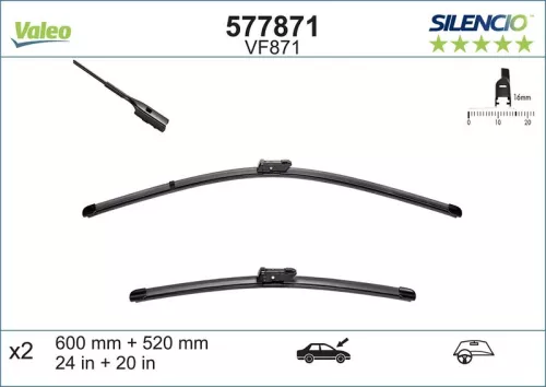 VALEO Wiper Blade (577871)