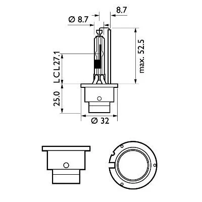 PHILIPS Bulb (85126WHV2C1)