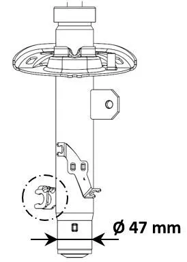 KYB Shock Absorber (3338002)