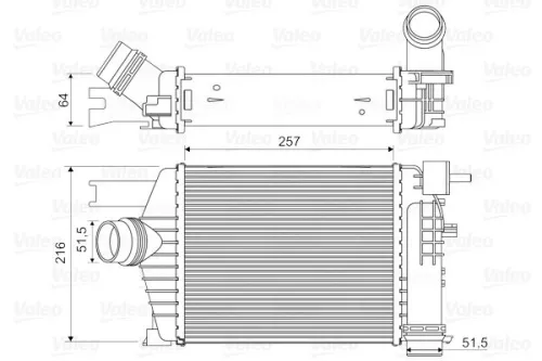 VALEO Charge Air Cooler (818343)