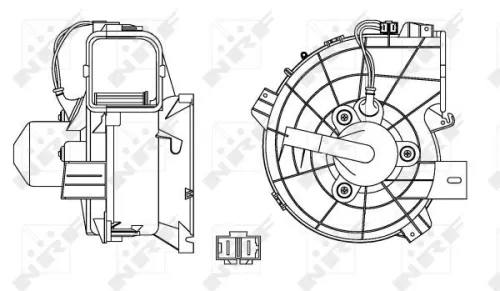 NRF Interior Blower (34153)