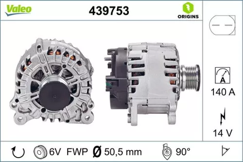 VALEO Alternator (439753)