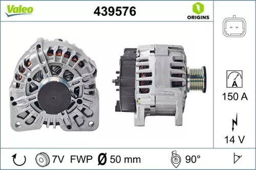 VALEO Alternator (439576)
