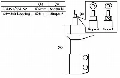 KYB Shock Absorber (334191)