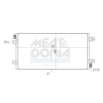 Condenser, air conditioning