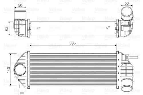 VALEO Charge Air Cooler (818584)
