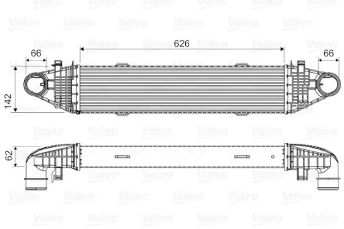 VALEO Charge Air Cooler (818617)