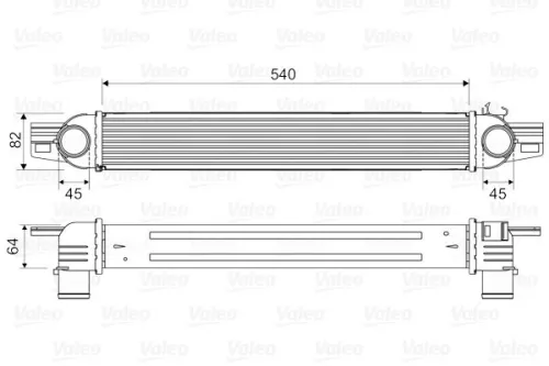 VALEO Charge Air Cooler (818545)