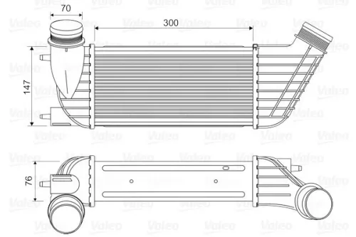 VALEO Charge Air Cooler (818651)