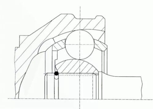 LÖBRO Joint Kit, drive shaft (304839)