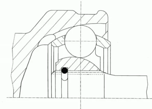 LÖBRO Joint Kit, drive shaft (305358)