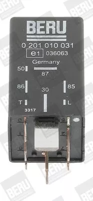 BorgWarner (BERU) Relay, glow plug system (GR031)