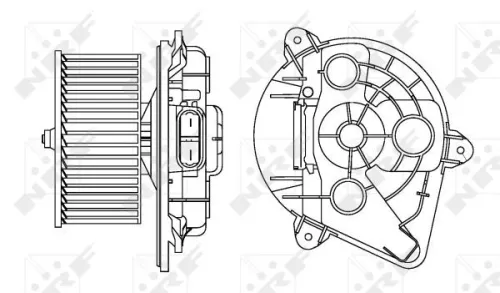 NRF Interior Blower (34156)