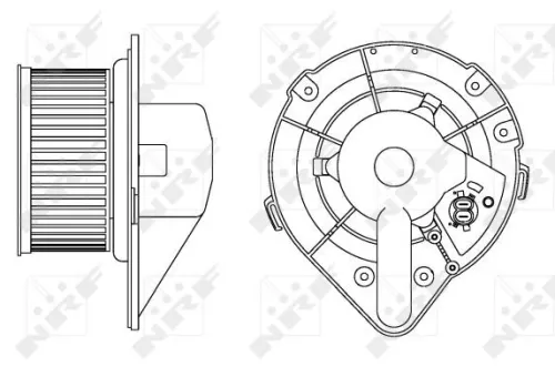 NRF Interior Blower (34164)