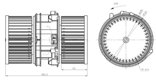 NRF Interior Blower (34290)