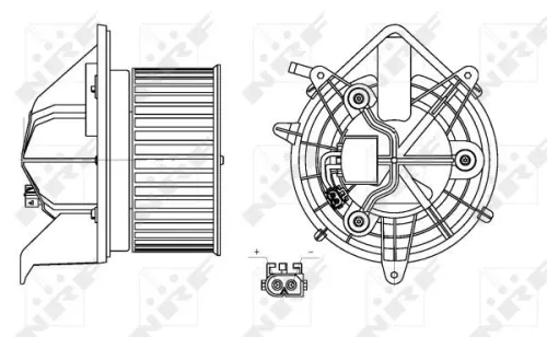 NRF Interior Blower (34157)