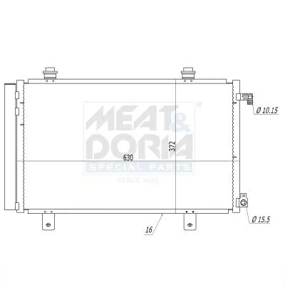 Condenser, air conditioning
